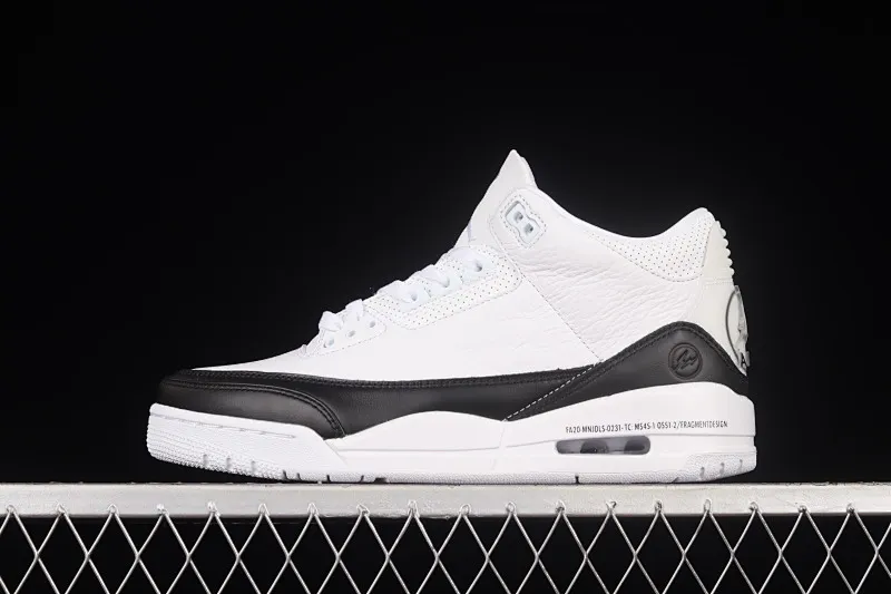 All categories Air Jordan Jordan series basketball shoes Air Jordan 3 foreign trade version Fragment Design x Air Jordan 3 AJ3 Joe 3 Hiroshi Fujiwara Lightning joint DA3595-100